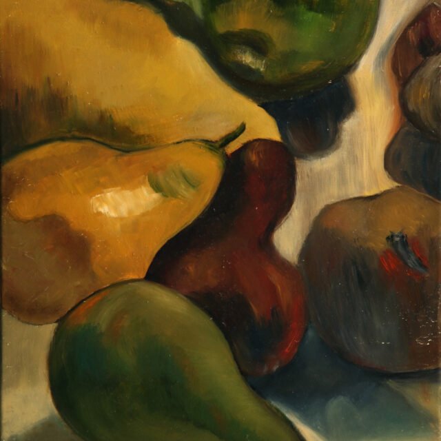 Still life fragment after Gauguin